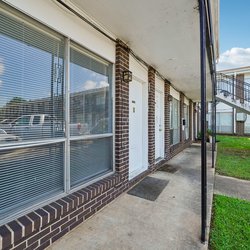 exterior view Twin Gates